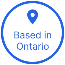 Badge "Based in Ontario"